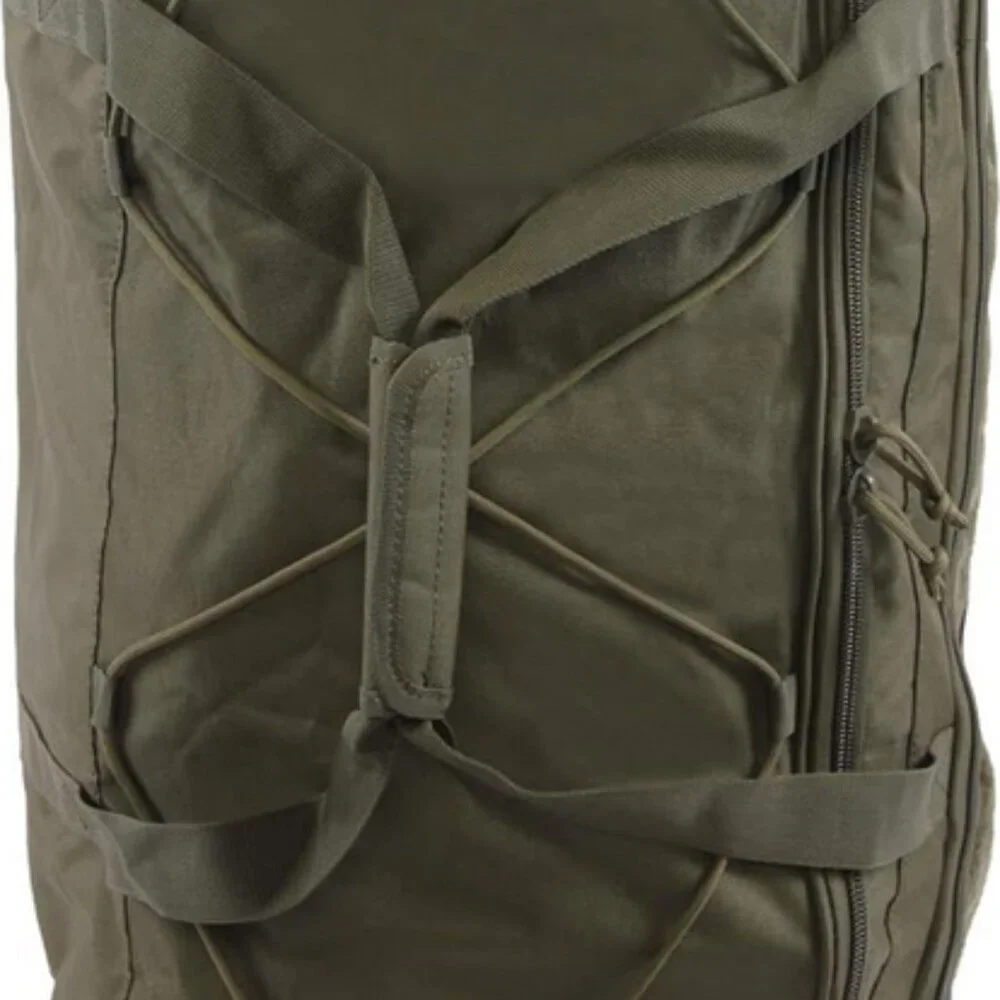 Highland Tactical Squad Rolling Duffel Bag Dark Green